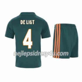 Fotbalový Dres AFC Ajax Matthijs de Ligt 4 Dětské Venkovní 2019/20